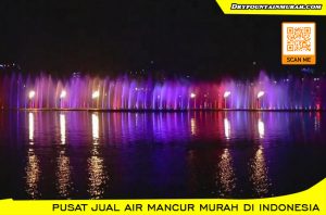 Air mancur menari di Kalimantan